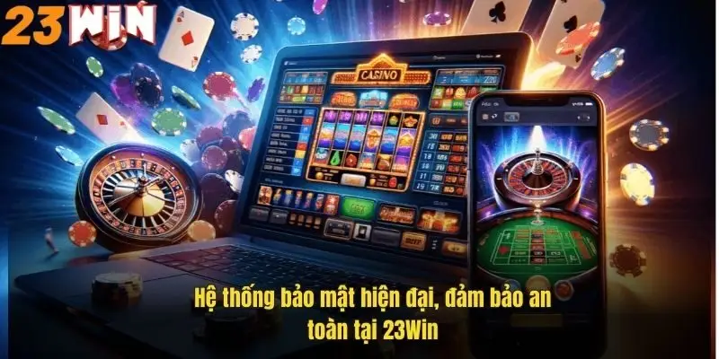 Hệ thống bảo mật hiện đại, đảm bảo an toàn tại 23Win